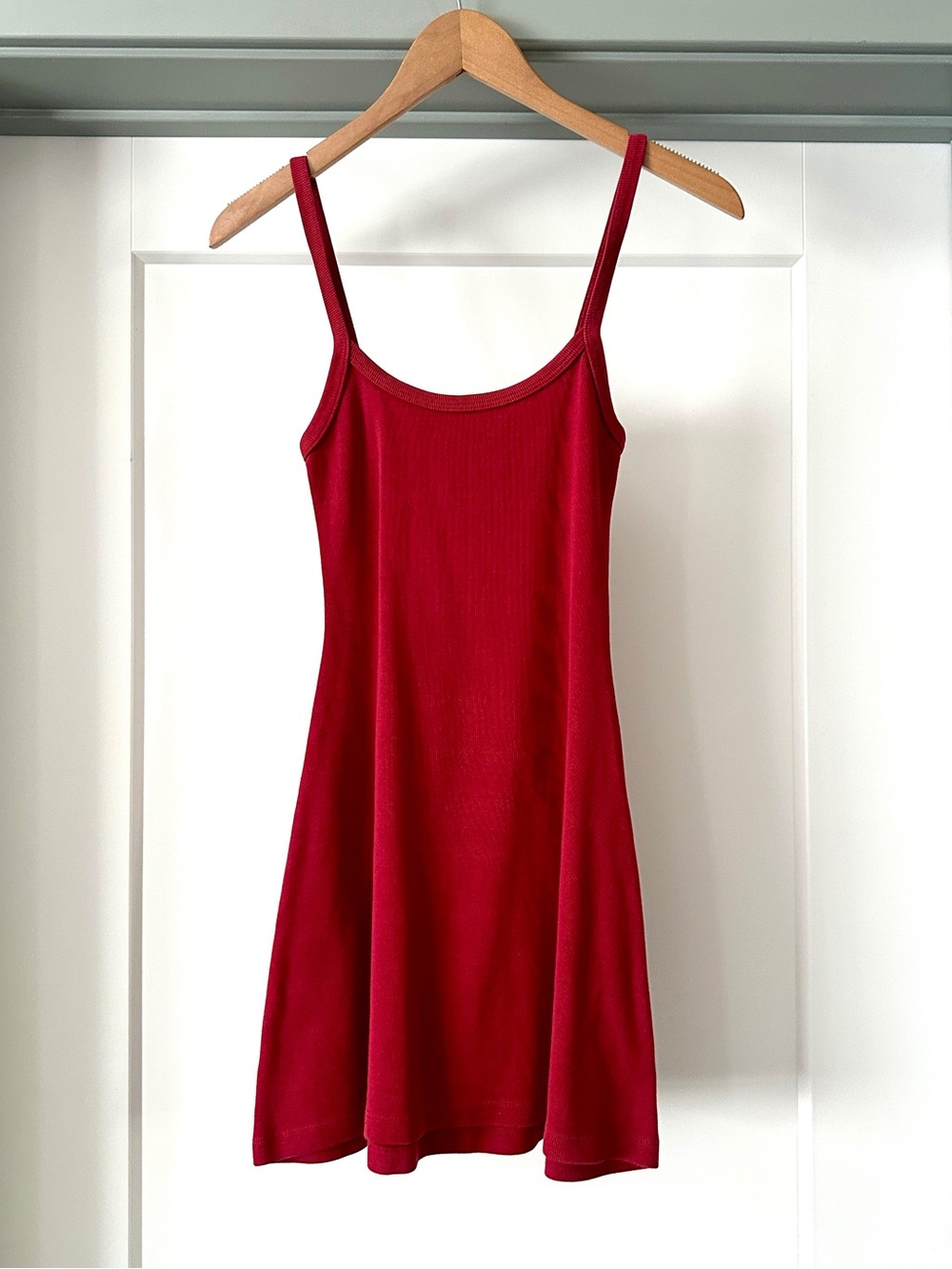 Cherry Red Skater Dress